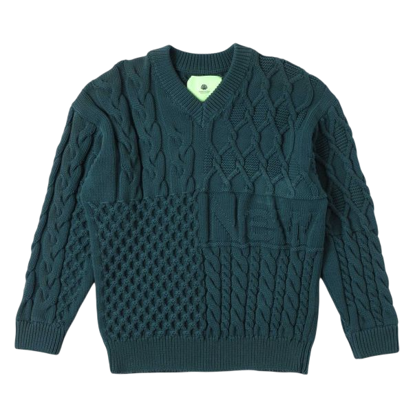 NEW AMSTERDAM SURF ASSOCIATION PILE V-NECK SWEATER (XL)