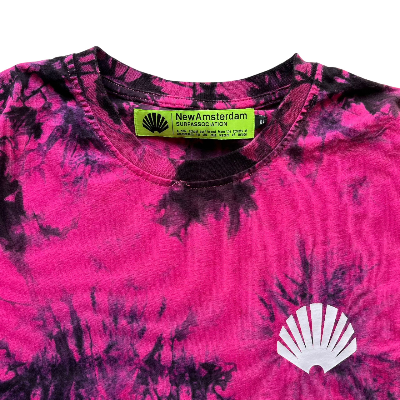 NEW AMSTERDAM SURF ASSOCIATION TIE DYE LOGO TEE (XL)