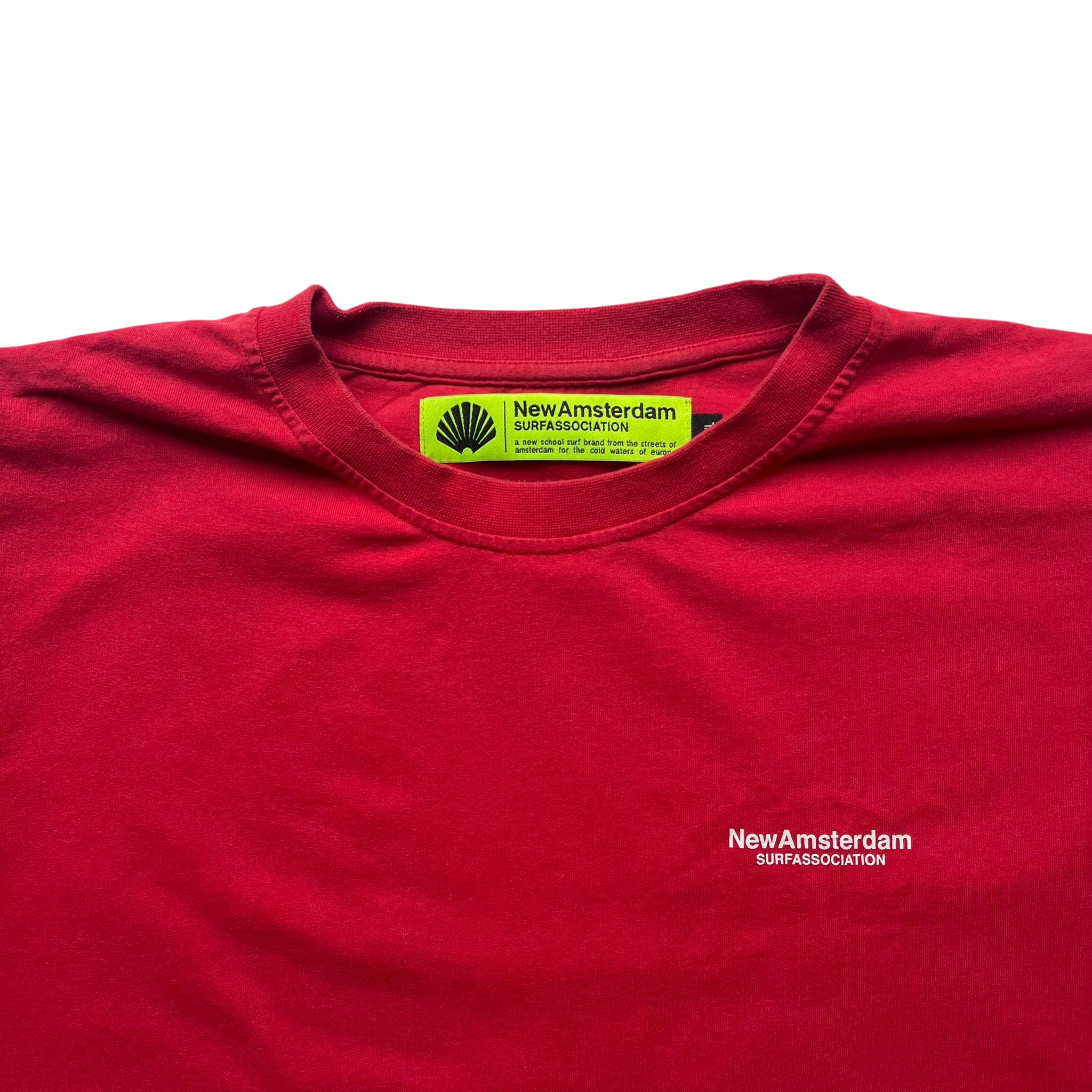 NEW AMSTERDAM SURF ASSOCIATION LOGO BACKPRINT TEE (XL)