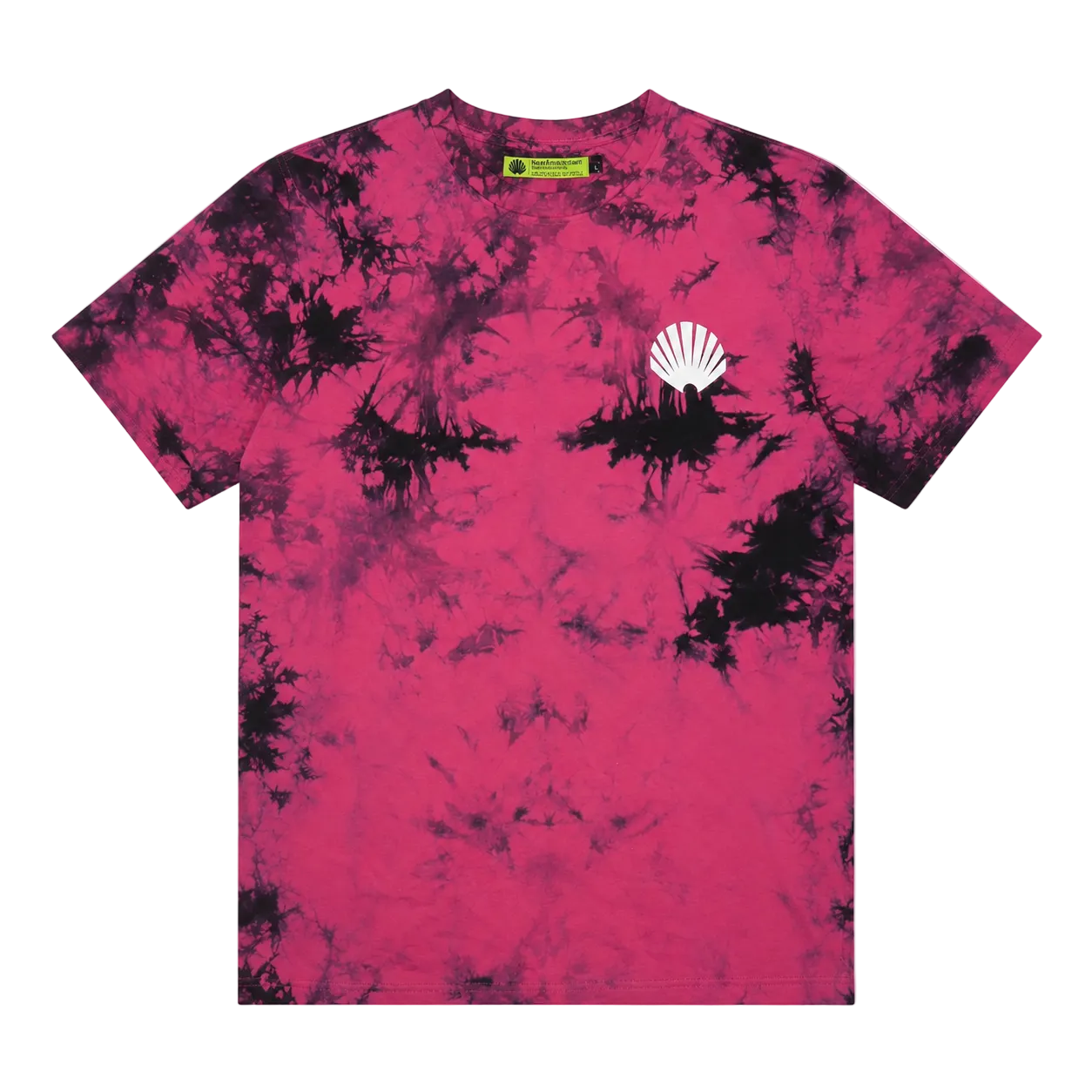 NEW AMSTERDAM SURF ASSOCIATION TIE DYE LOGO TEE (L)