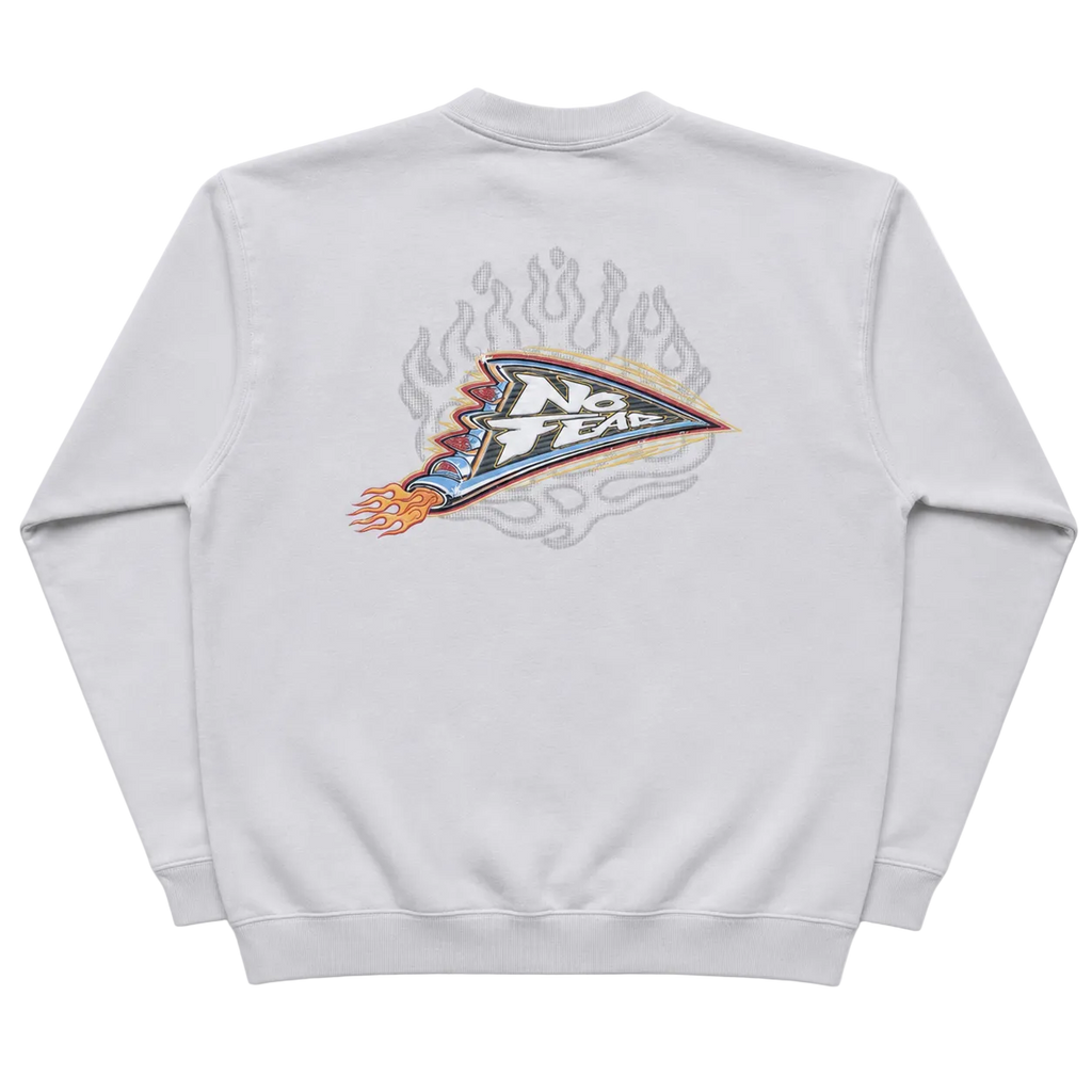 NO FEAR GRAPHIC FLAME LOGO SWEATER (M)