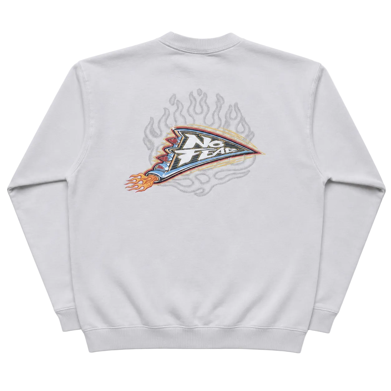 NO FEAR GRAPHIC FLAME LOGO SWEATER (M)