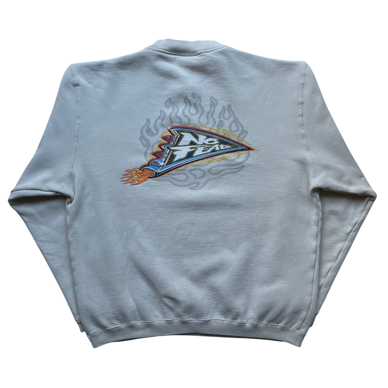 NO FEAR GRAPHIC FLAME LOGO SWEATER (M)