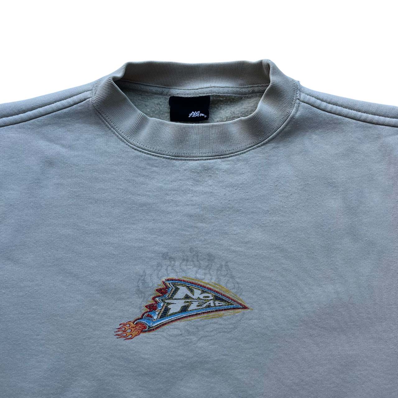 NO FEAR GRAPHIC FLAME LOGO SWEATER (M)