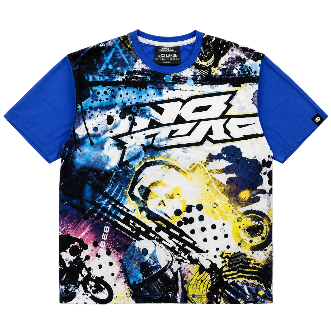 NO FEAR MOTOR CROSS PRINT GRAPHIC TEE (XXL)