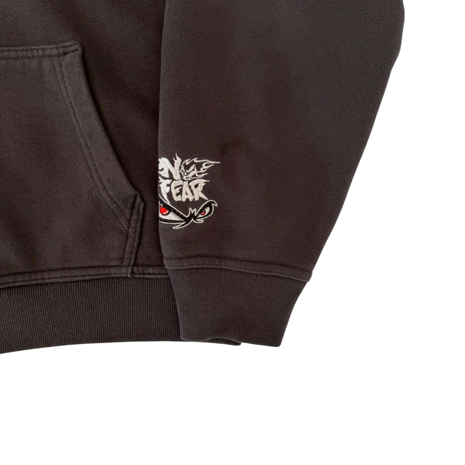 NO FEAR CENTER LOGO HOODED ZIP-UP (M)