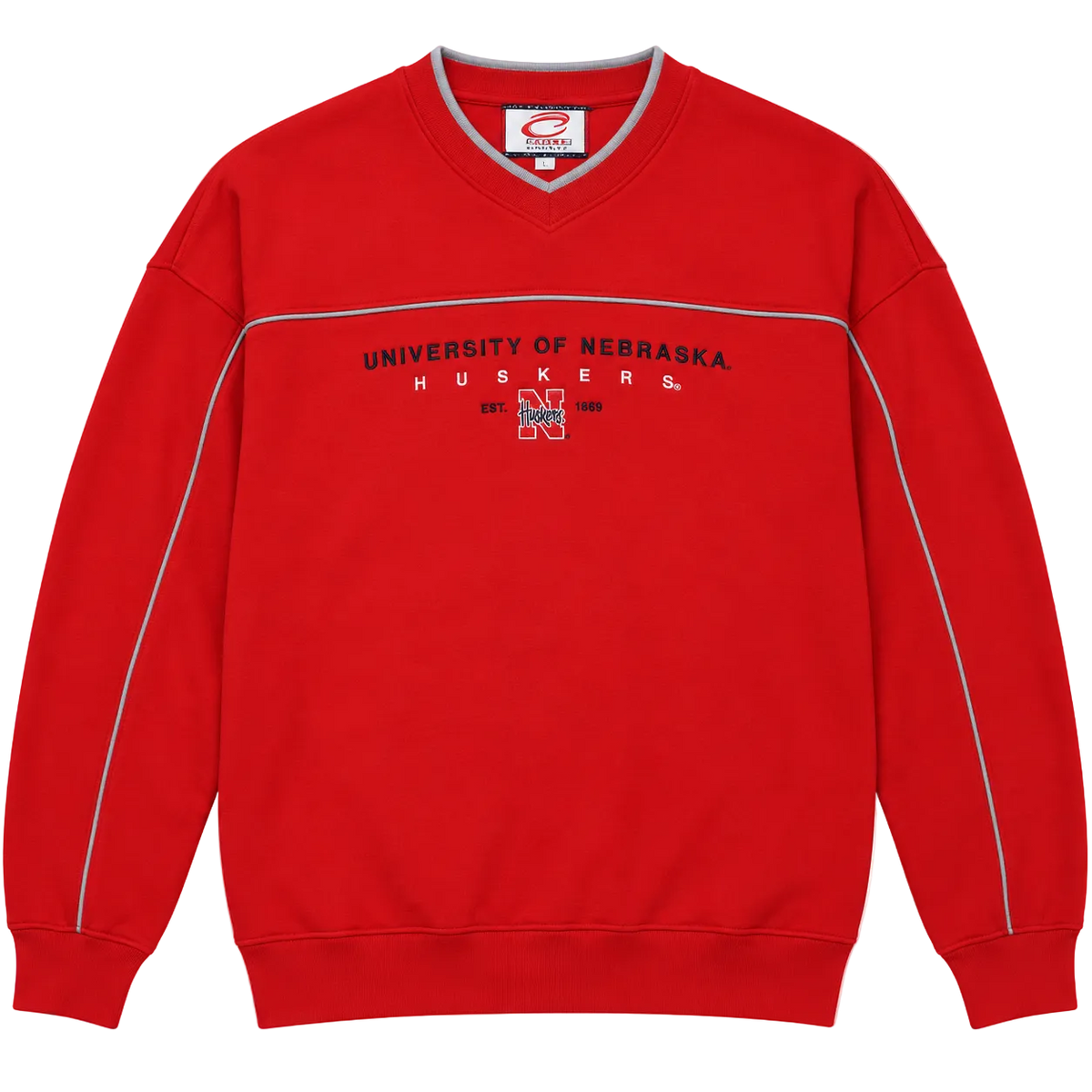 UNIVERSITY OF NEBRASKA HUSKERS LOGO SWEATER (L)