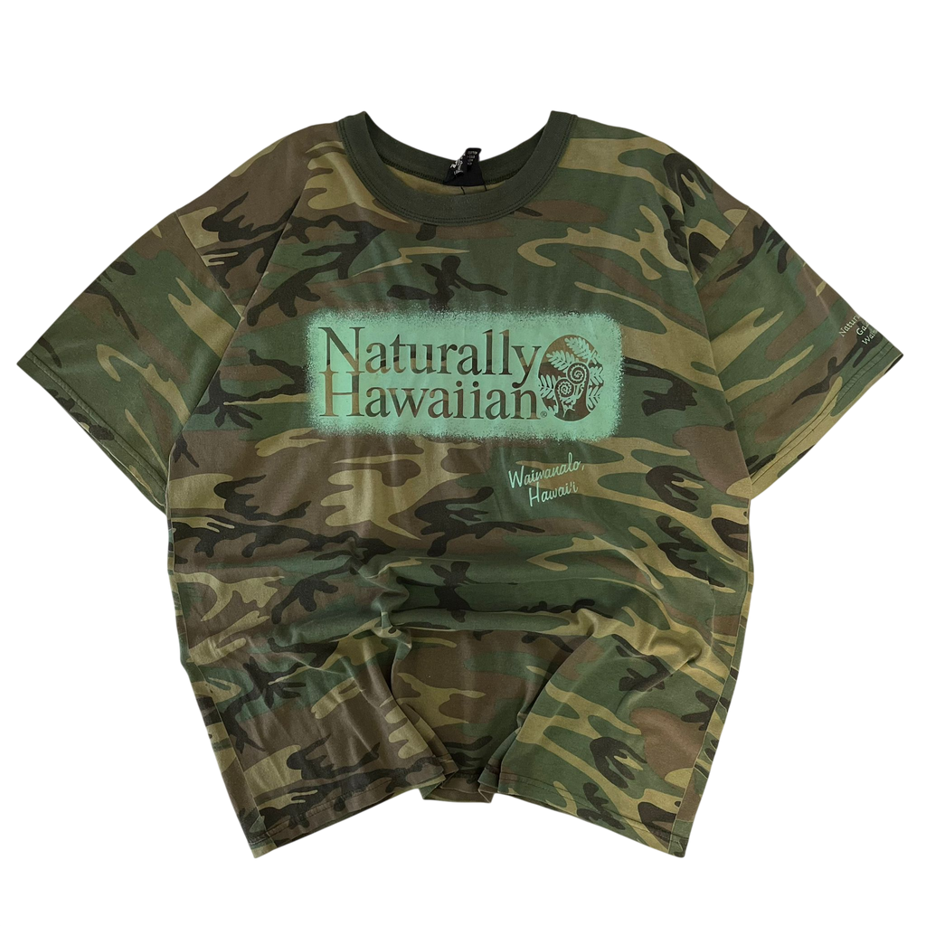 NATURALLY HAWAIIAN WAIMANALO CAMO TEE (XL)