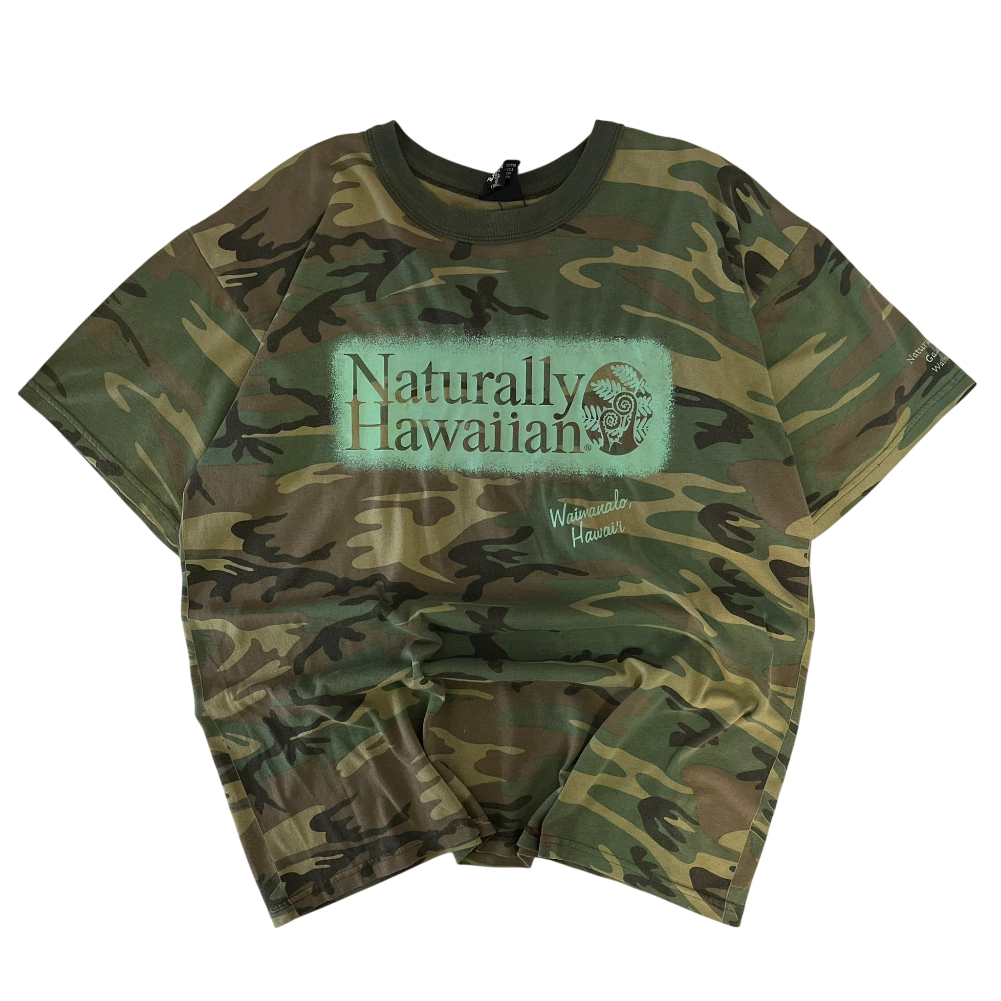 NATURALLY HAWAIIAN WAIMANALO CAMO TEE (XL)