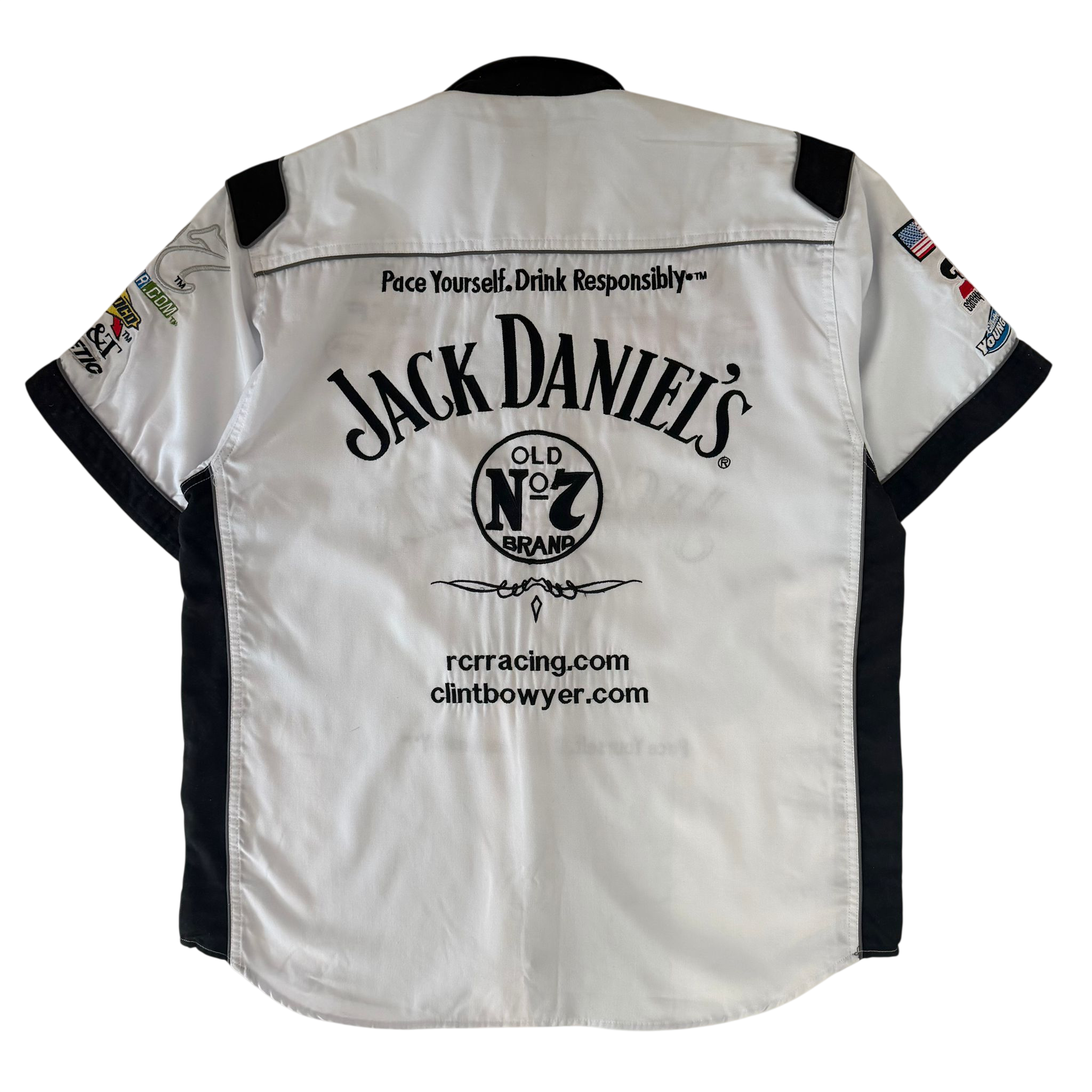 NASCAR JACK DANIELS PIT CREW POLO SHIRT (XXL)