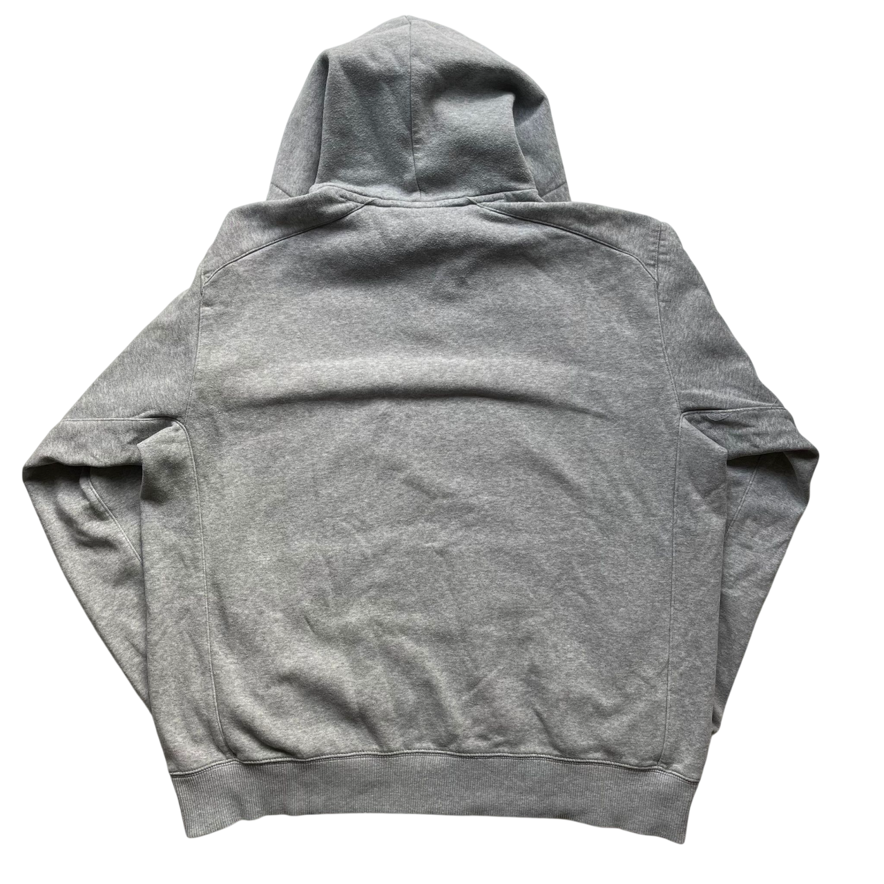 NIKE CENTER SWOOSH EMBROIDERED LOGO HOODIE (L)