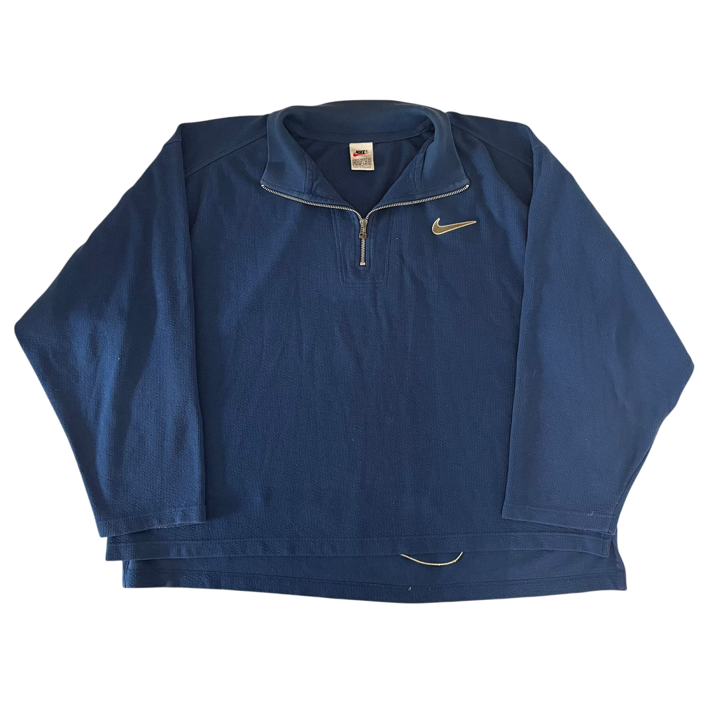 NIKE BIG SWOOSH QUARTER ZIP SWEATER (3XL)