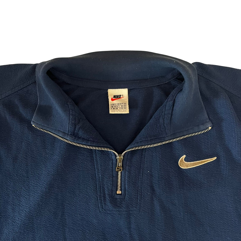 NIKE BIG SWOOSH QUARTER ZIP SWEATER (3XL)