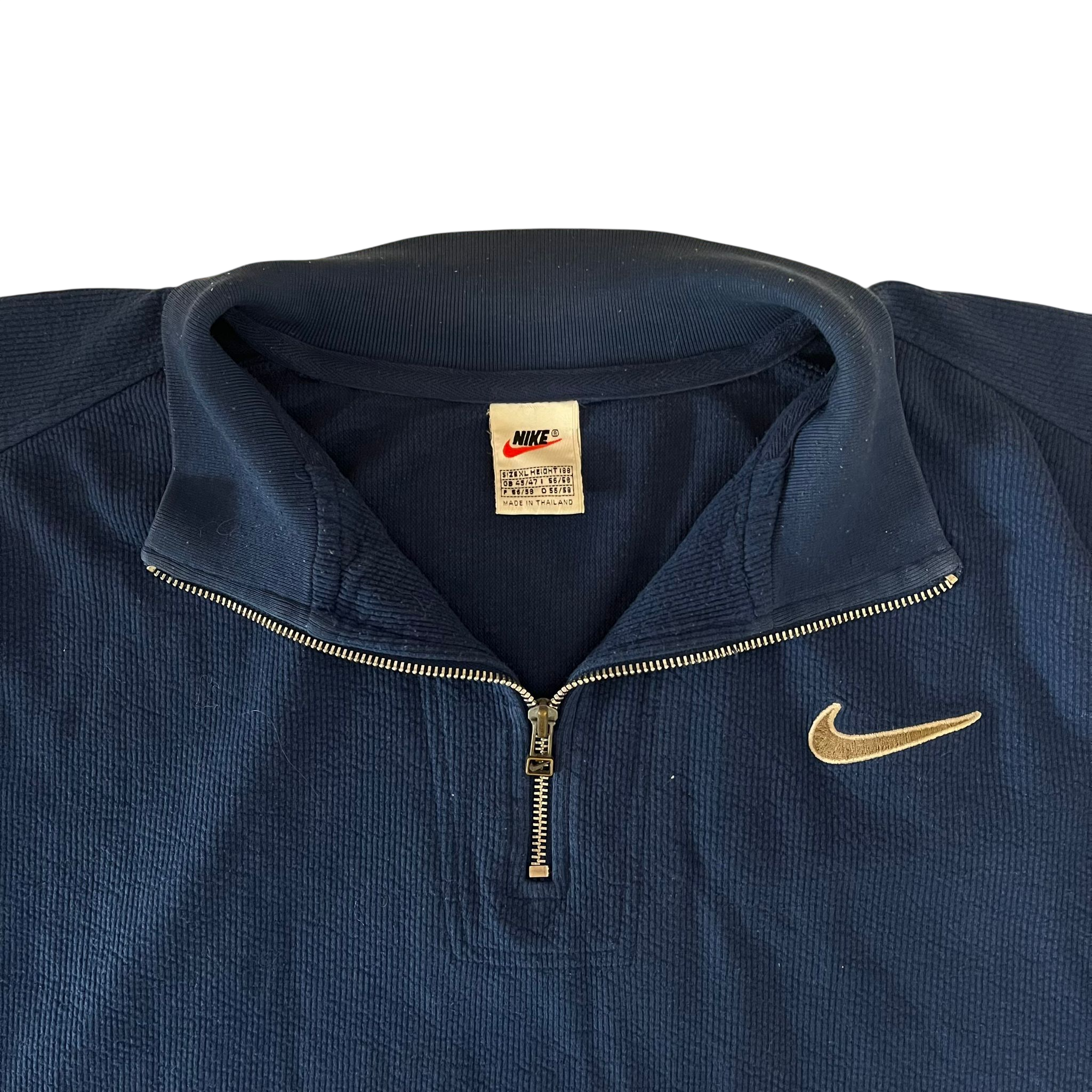 NIKE BIG SWOOSH QUARTER ZIP SWEATER (3XL)
