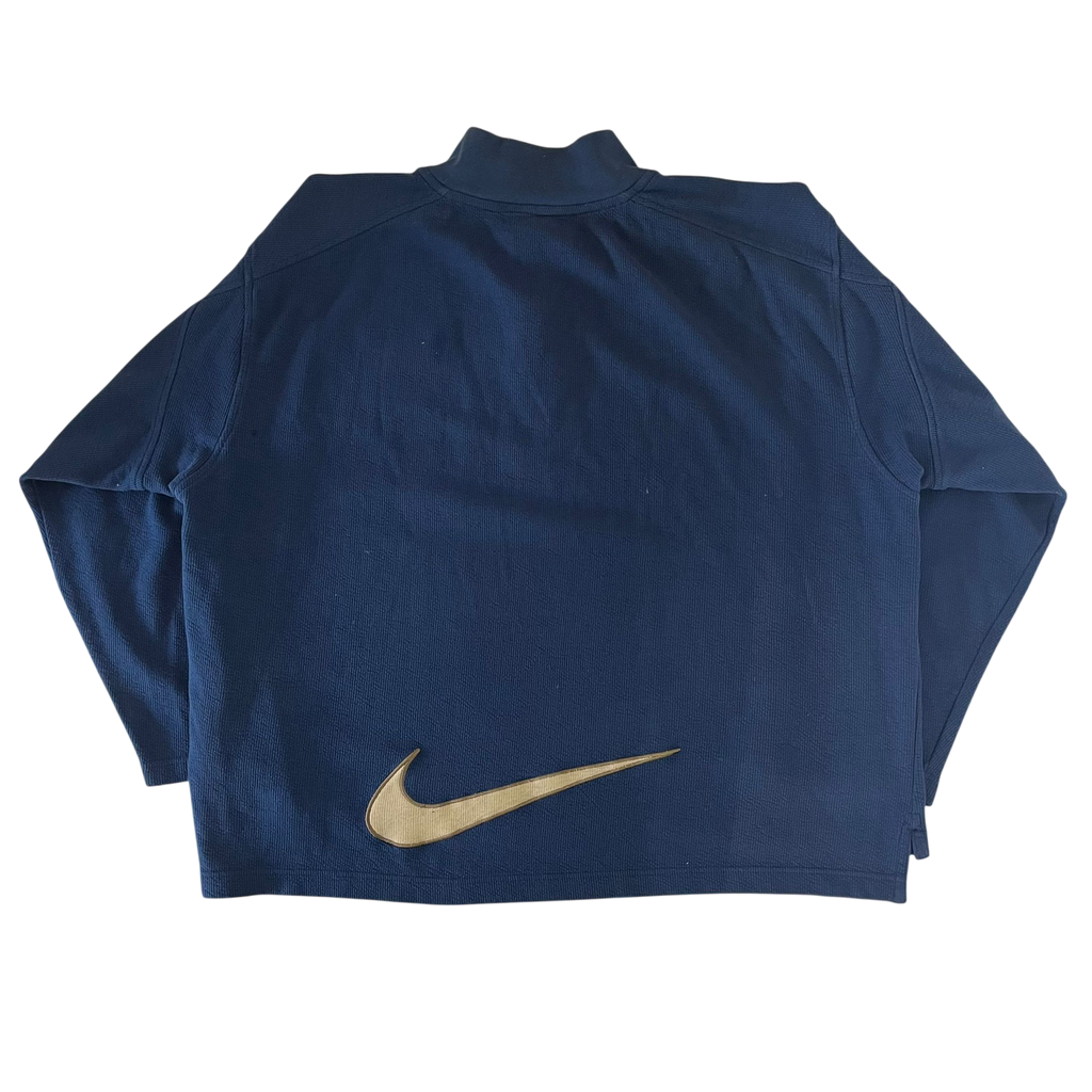 NIKE BIG SWOOSH QUARTER ZIP SWEATER (3XL)