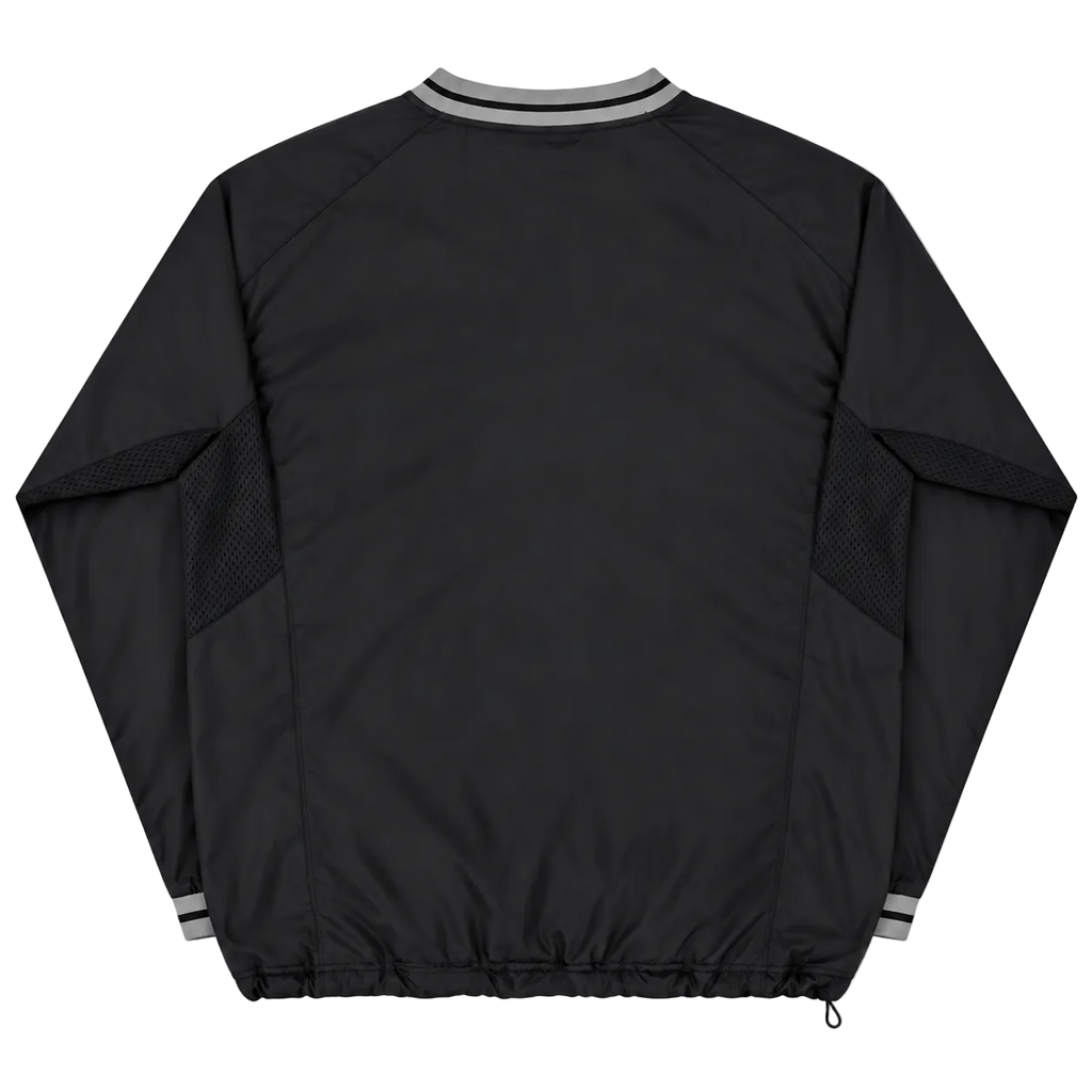 NIKE SWOOSH LOGO V-NECK WINDBREAKER JACKET (XL)