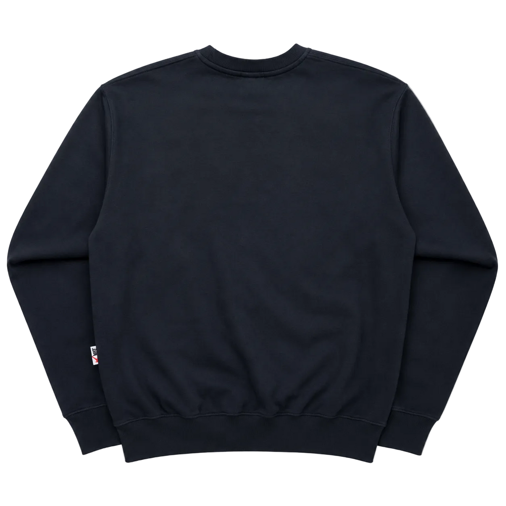 NIKE 90S EMBROIDERED SWOOSH SWEATER (M)