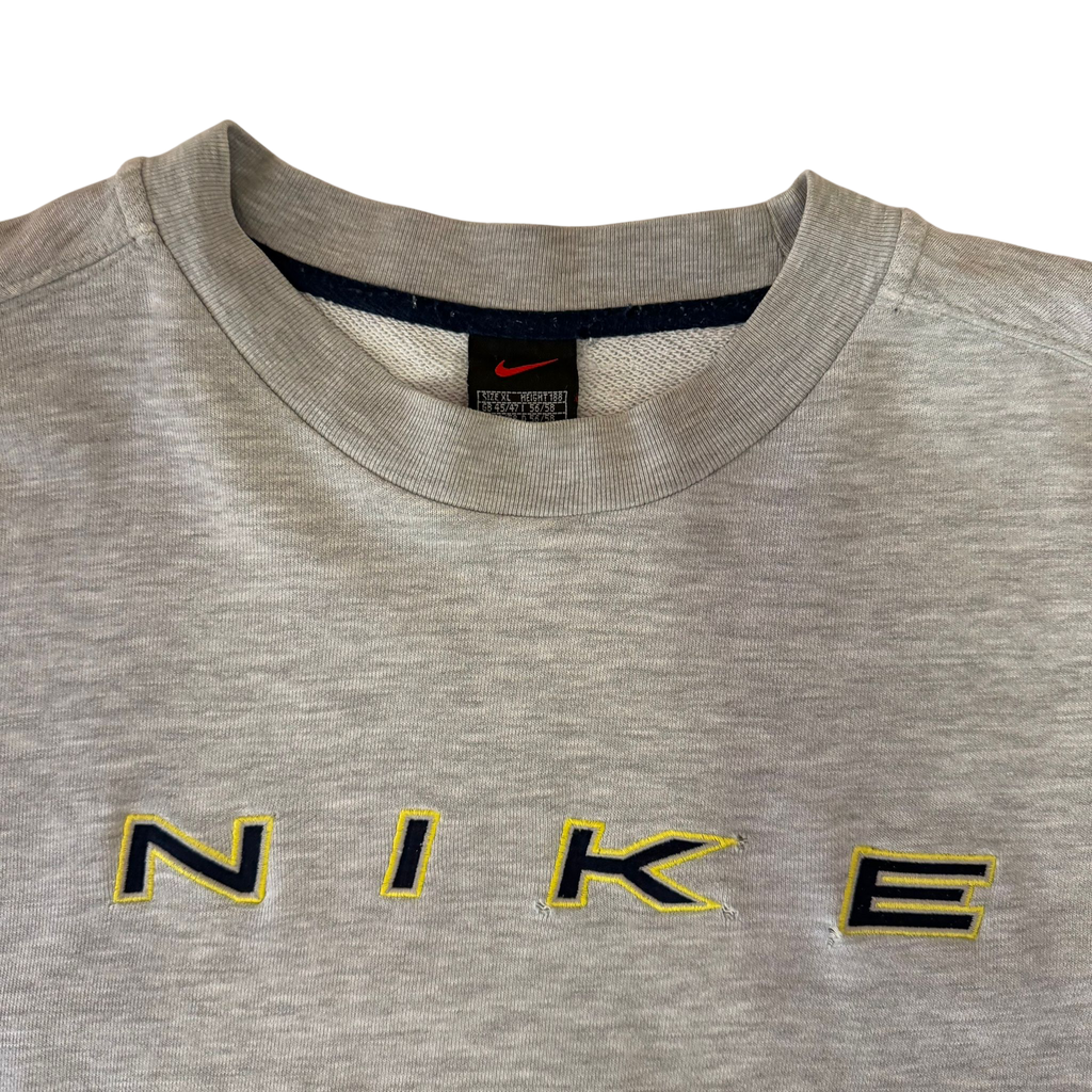 NIKE BIG LOGO SPELLOUT SWEATER (XL)