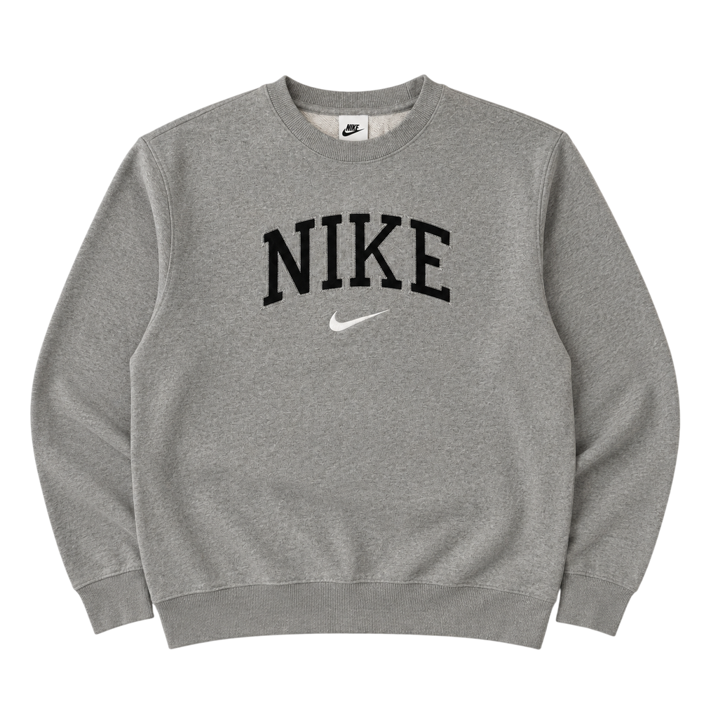 NIKE SPELL OUT LOGO SWEATER (M)