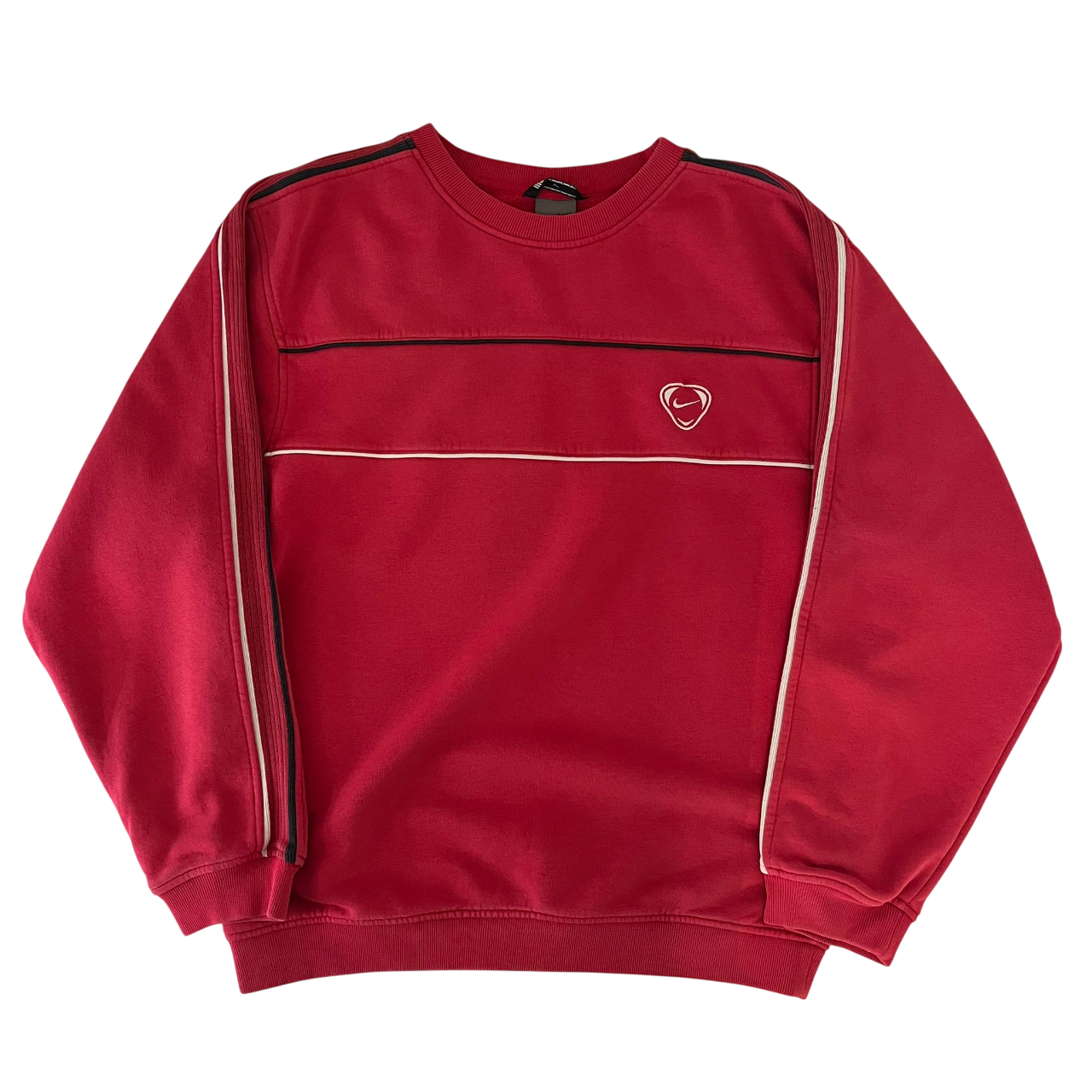 NIKE EMBROIDERED SWOOSH SWEATER (M)