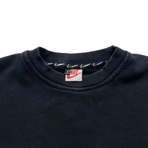 NIKE 90S EMBROIDERED SWOOSH SWEATER (M)