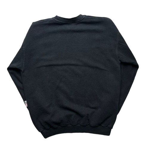 NIKE 90S EMBROIDERED SWOOSH SWEATER (M)