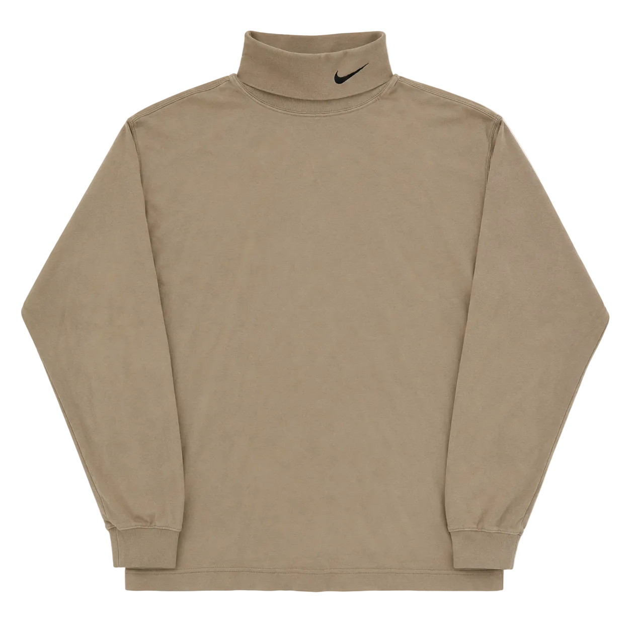 NIKE EMBROIDERED LOGO TURTLENECK SWEATER (XL)