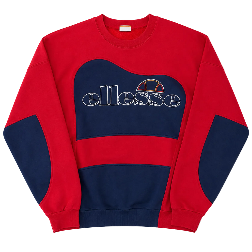ELLESSE REWORKED SWEATER (L)