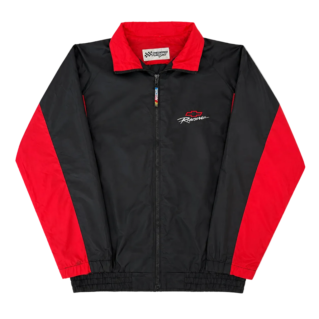 CHEVROLET RACING NASCAR CHECKERED FLAG SPORTS JACKET (L)