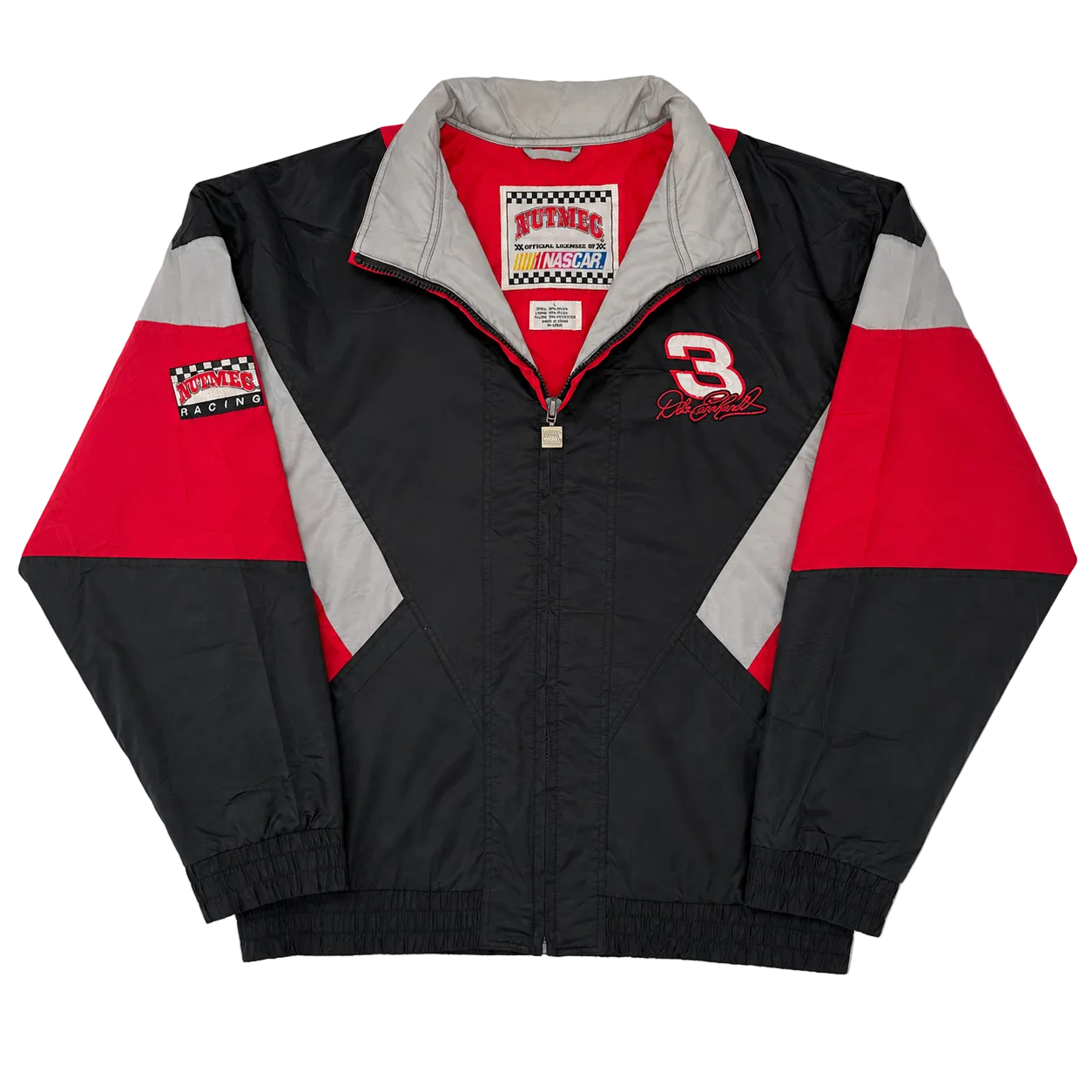 NUTMEG NASCAR #3 DALE EARNHARDT RACING JACKET (L)