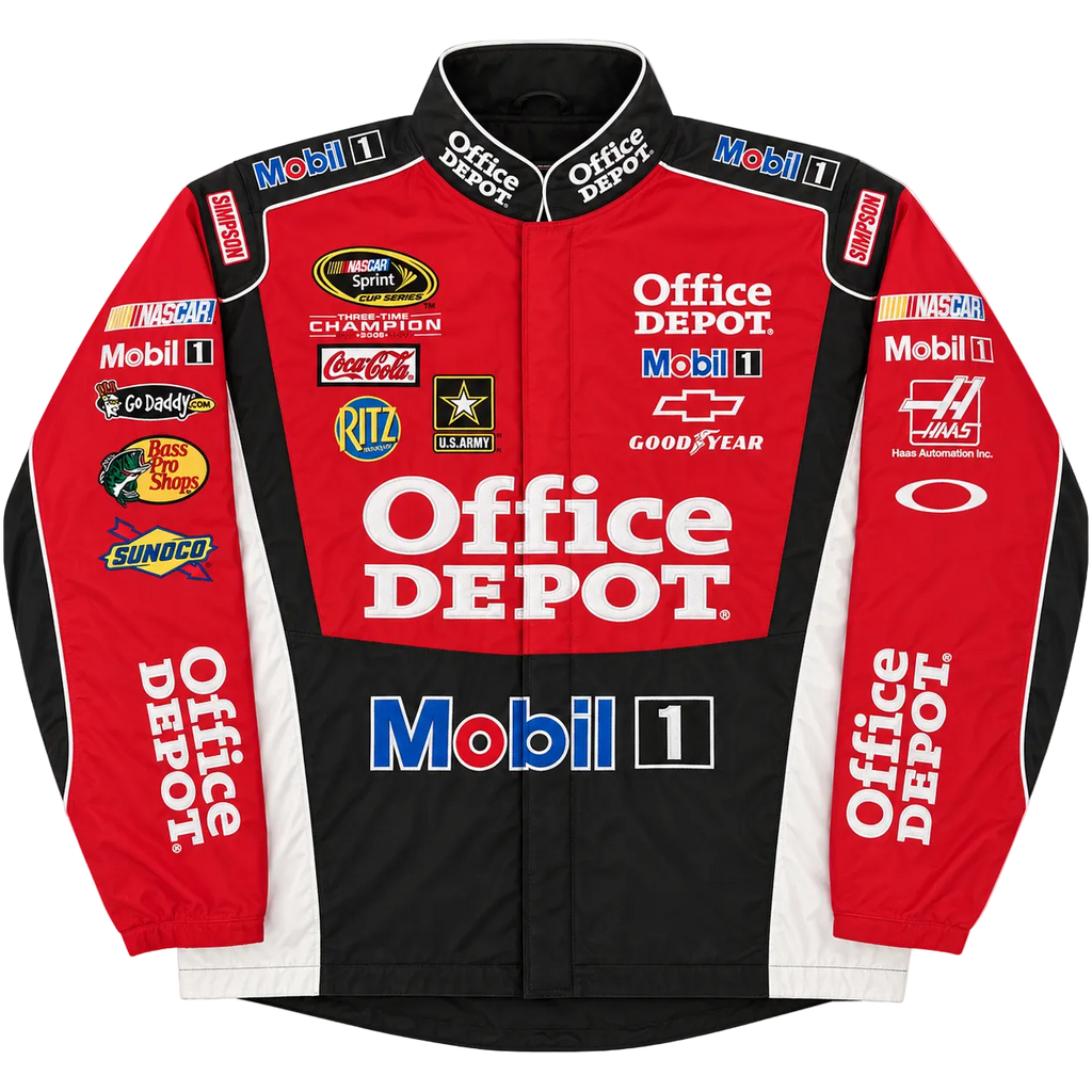 OFFICE DEPOT MOBIL 1 NASCAR RACING JACKET (L)