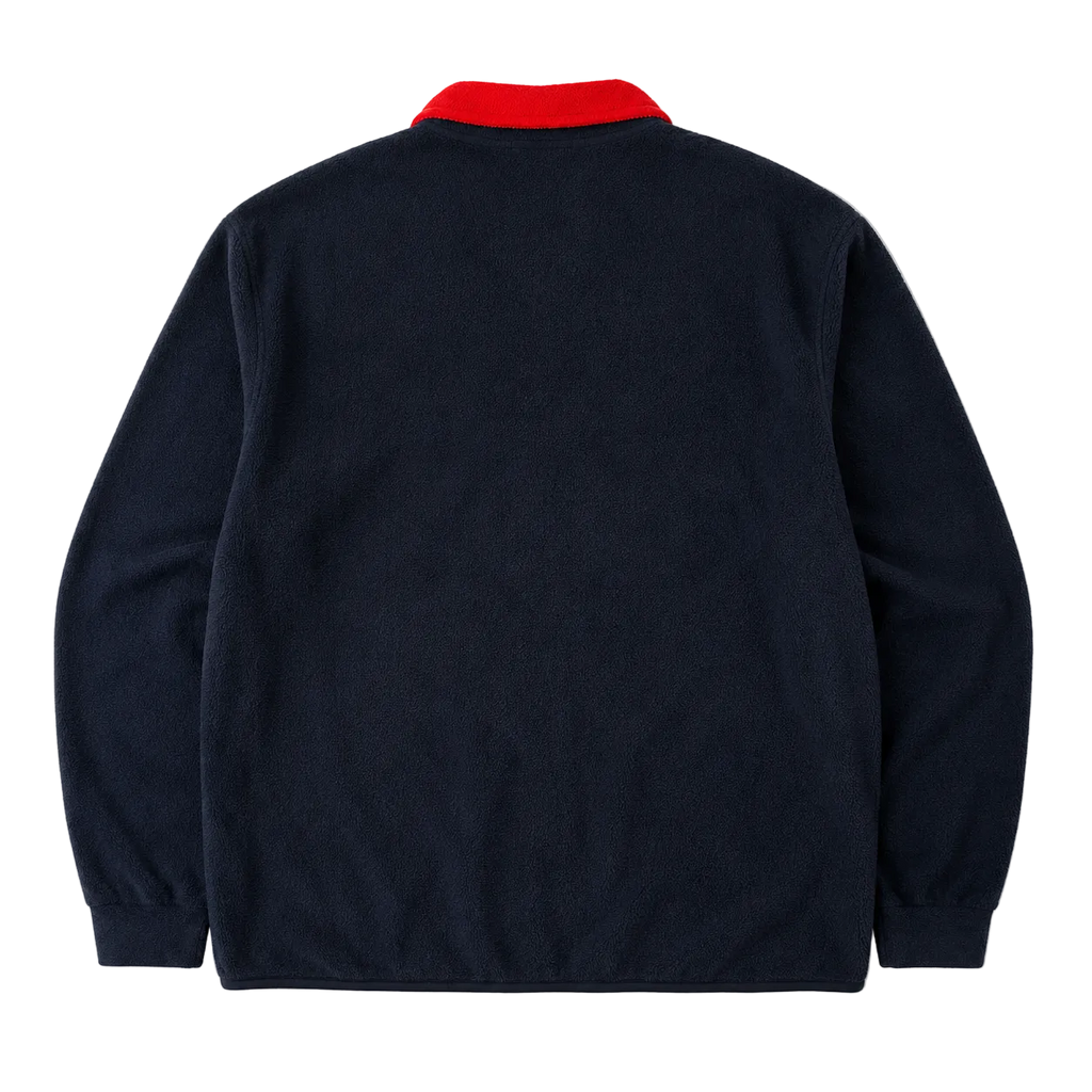 NAUTICA SMALL LOGO FLEECE QUARTER ZIP (XL)