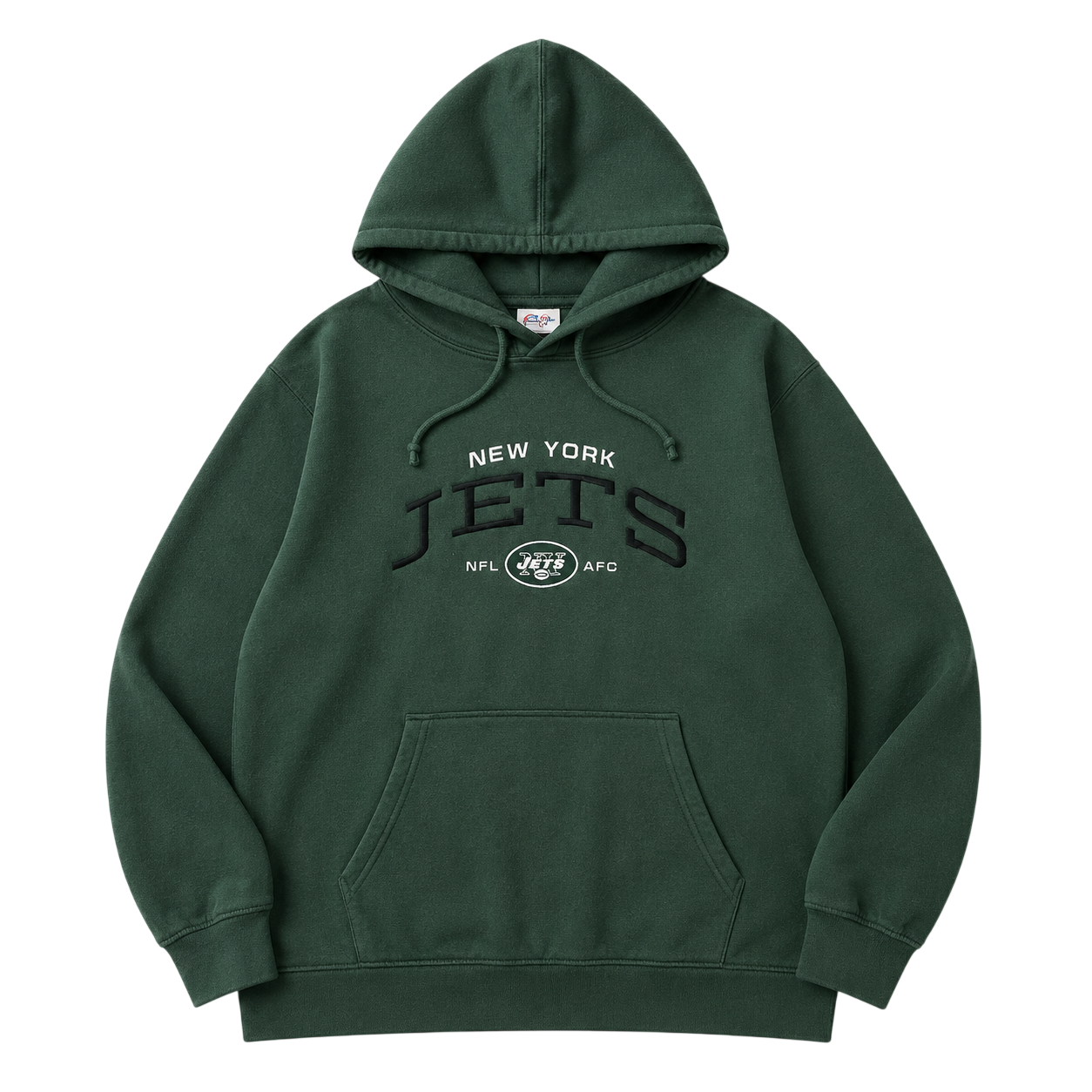 NEW YORK JETS NFL LOGO HOODIE (L)