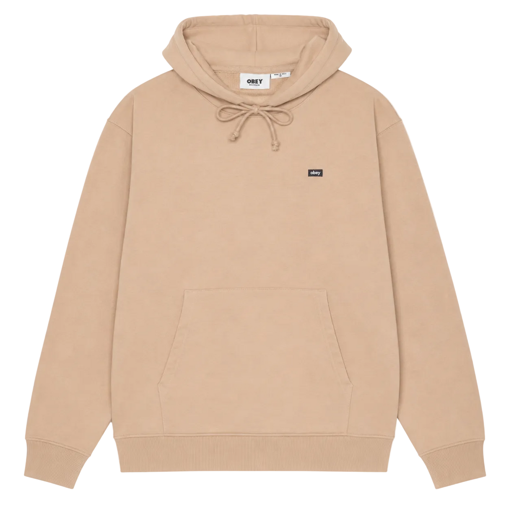 OBEY SMALL LOGO HOODIE (M)