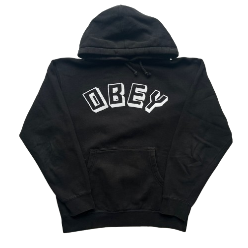 OBEY BIG LOGO HOODIE (S)