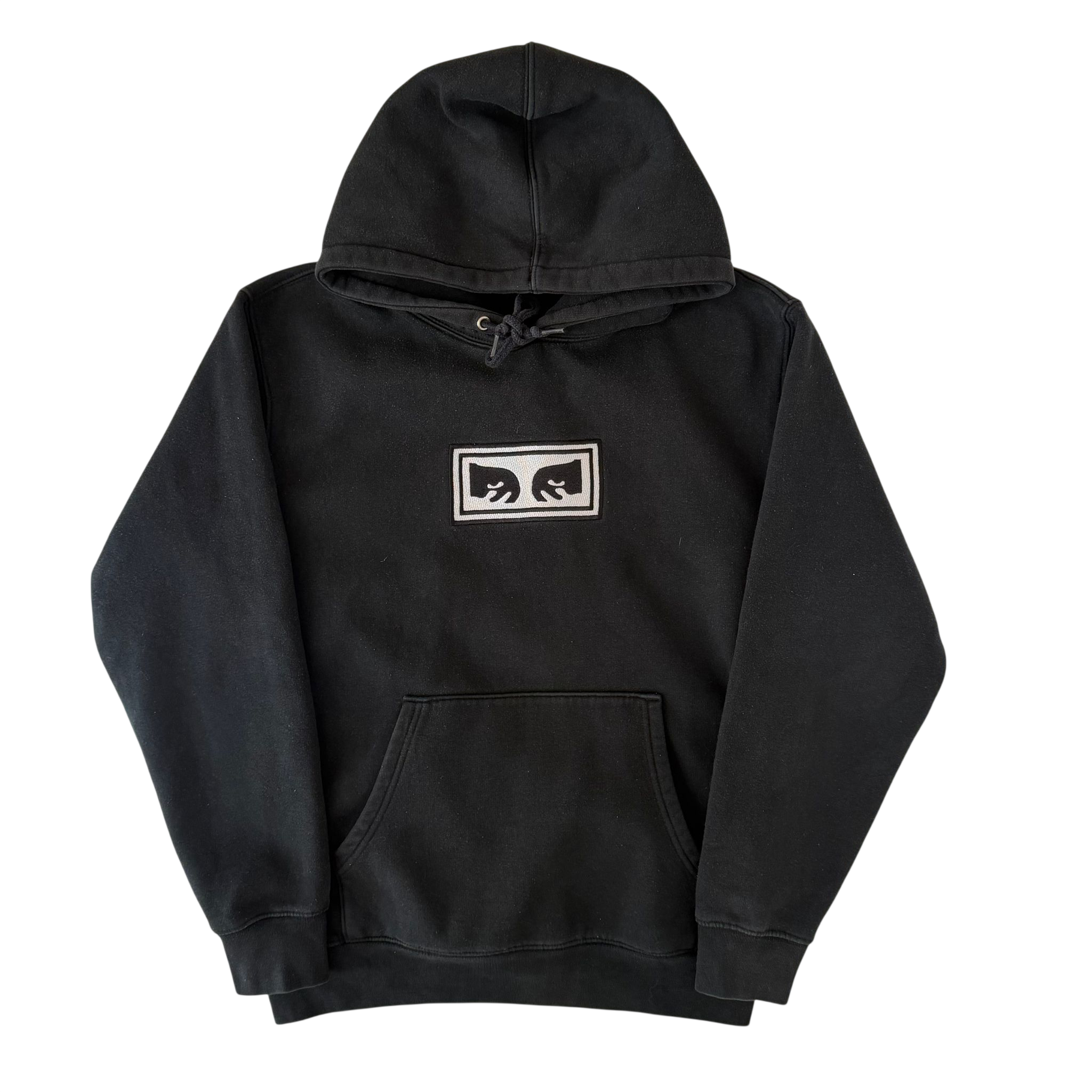 OBEY EYES EMBROIDERED LOGO HOODIE (S)