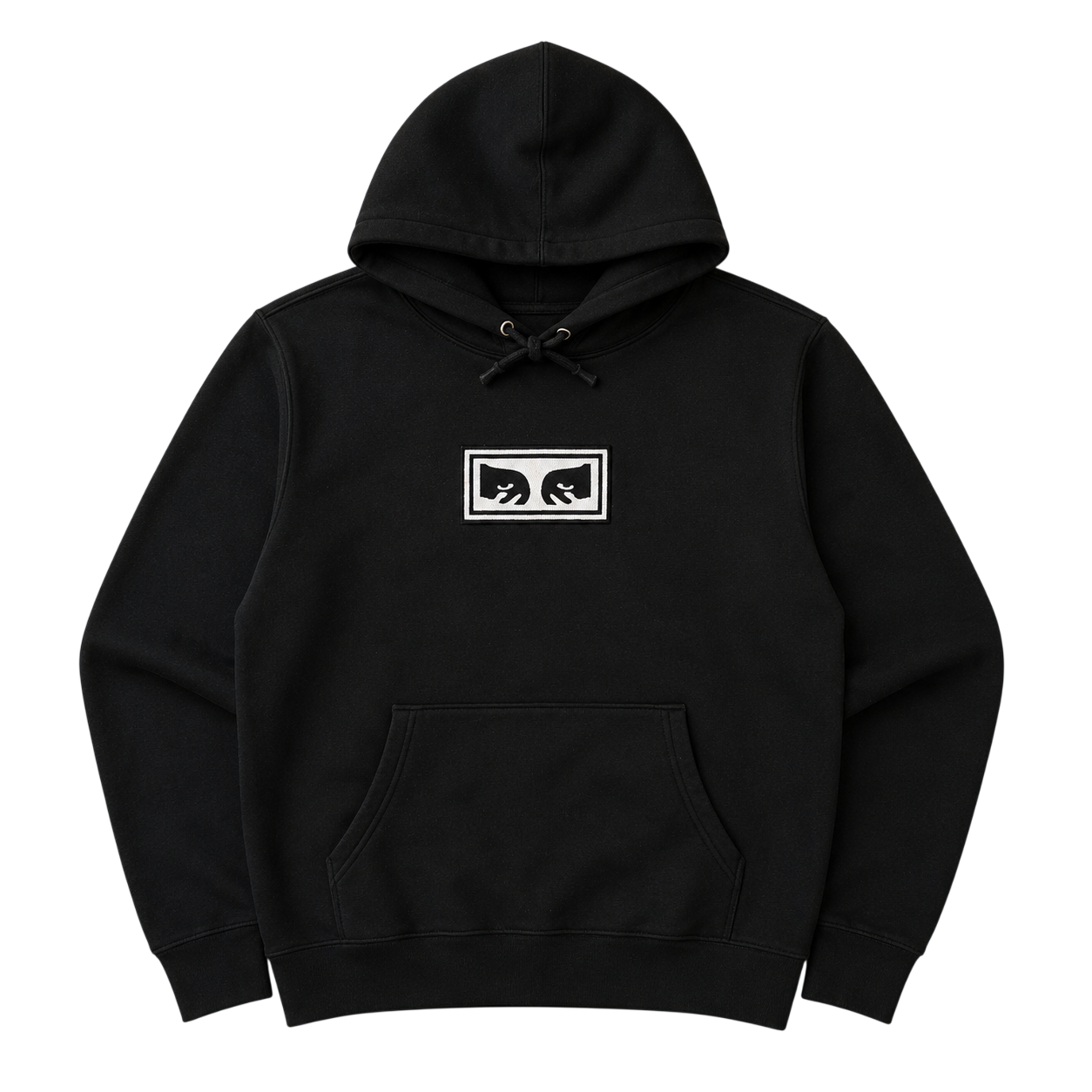 OBEY EYES EMBROIDERED LOGO HOODIE (S)