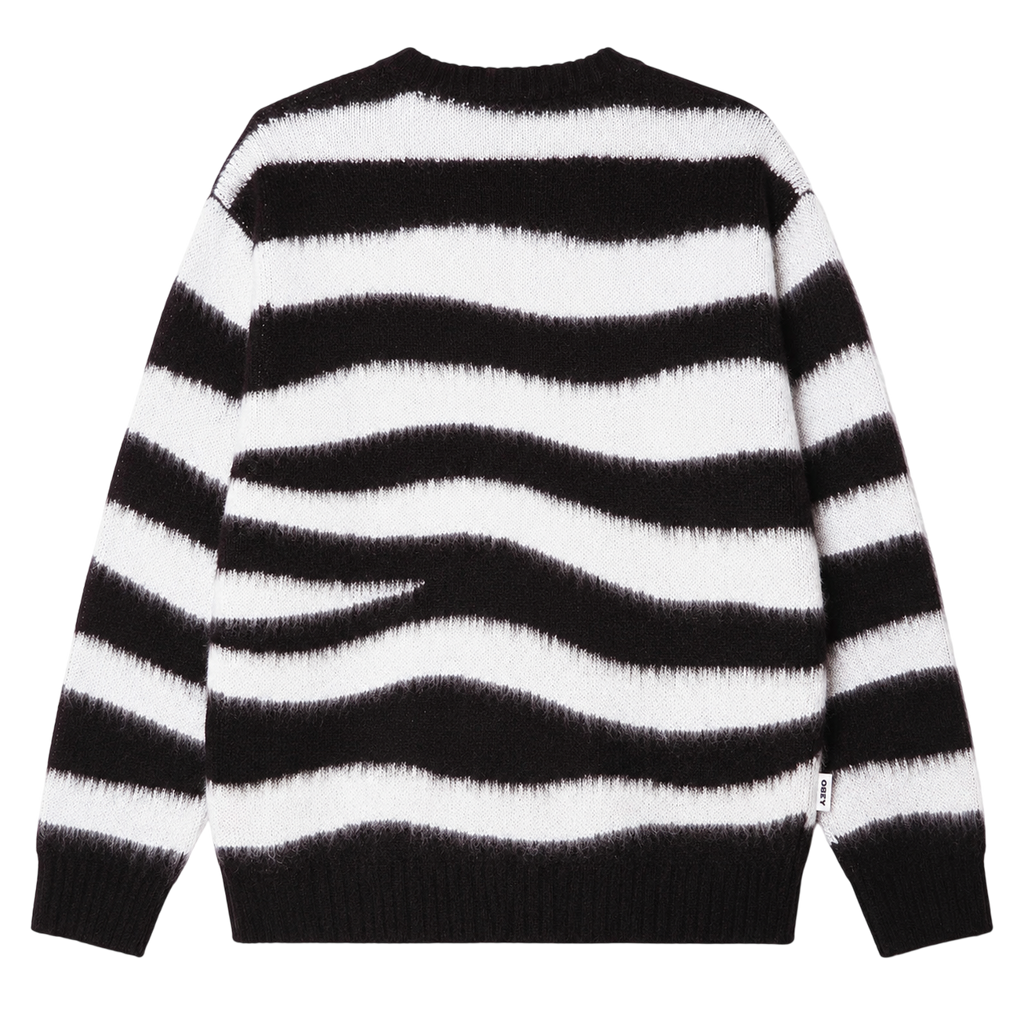 OBEY DREAM STRIPED SWEATER (M)