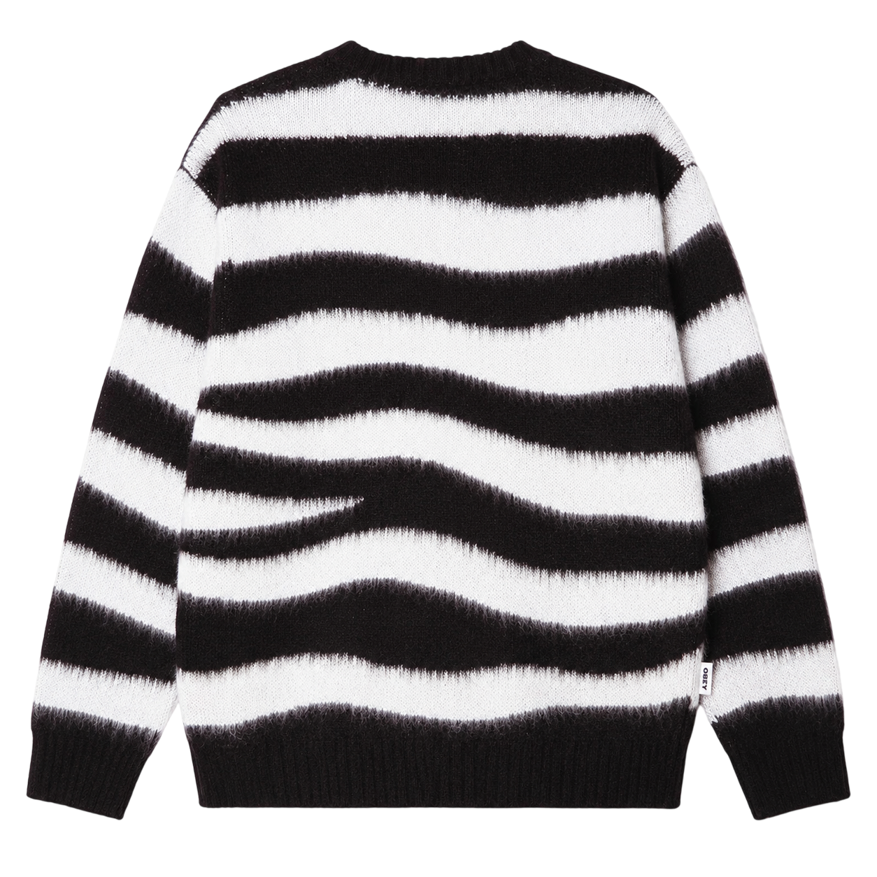 OBEY DREAM STRIPED SWEATER (M)