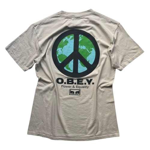 OBEY PEACE PUNK TEE (M)