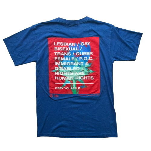 OBEY HUMAN RIGHTS TEE (S)
