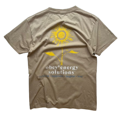 OBEY ENERGY SOLUTIONS TEE (M)