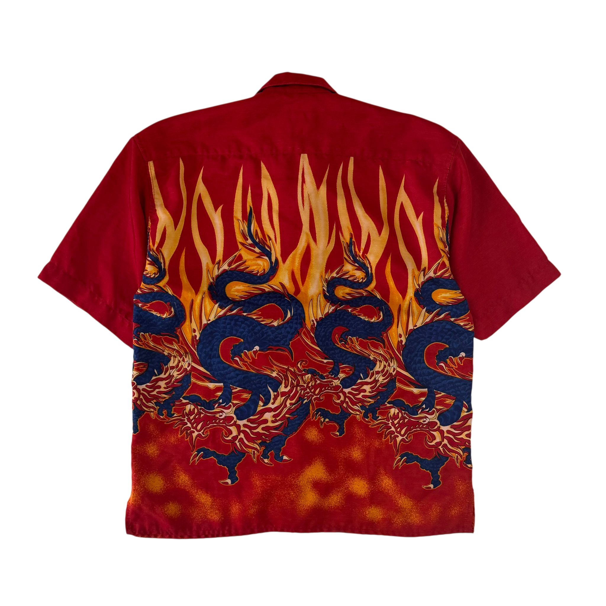 O’NEILL GRAPHIC DRAGON FLAME SHIRT (M)