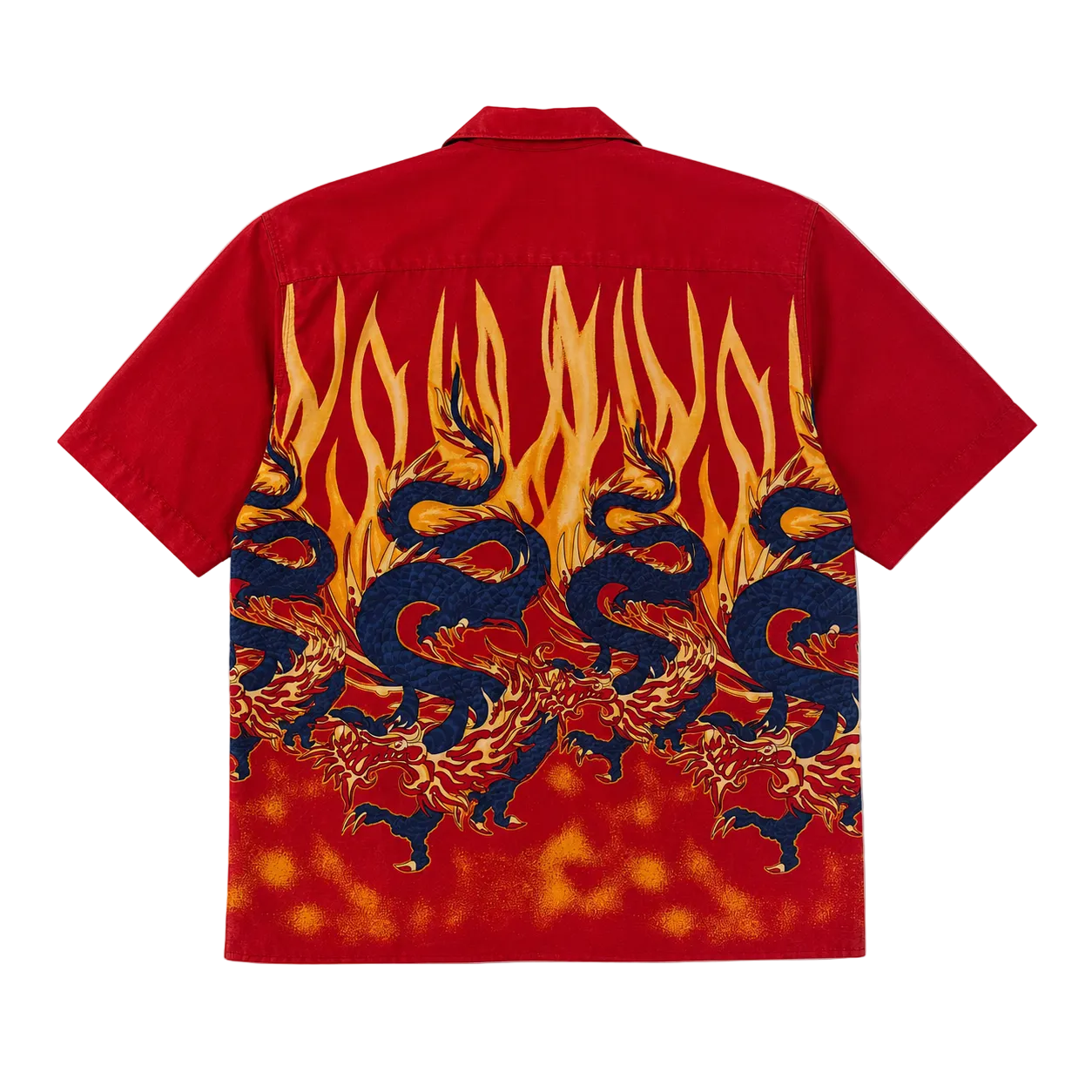 O’NEILL GRAPHIC DRAGON FLAME SHIRT (M)
