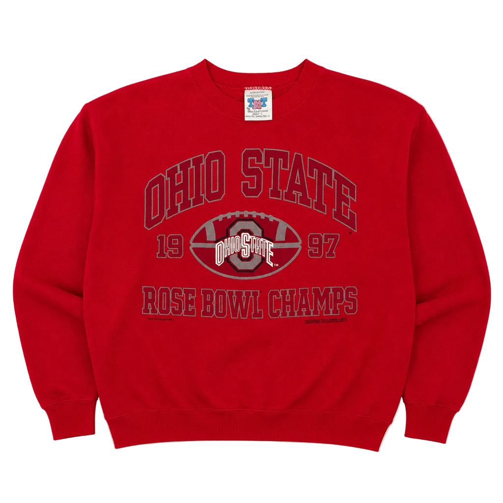 OHIO STATE ROSE BOWL CHAMP 90S GRAPHIC SWEATER (M)