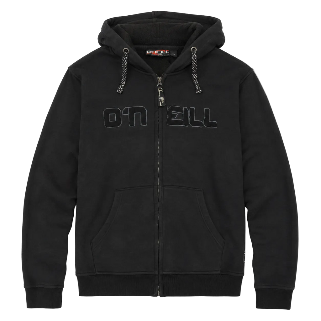 O'NEILL SPELL OUT LOGO ZIP-UP HOODIE (XL)