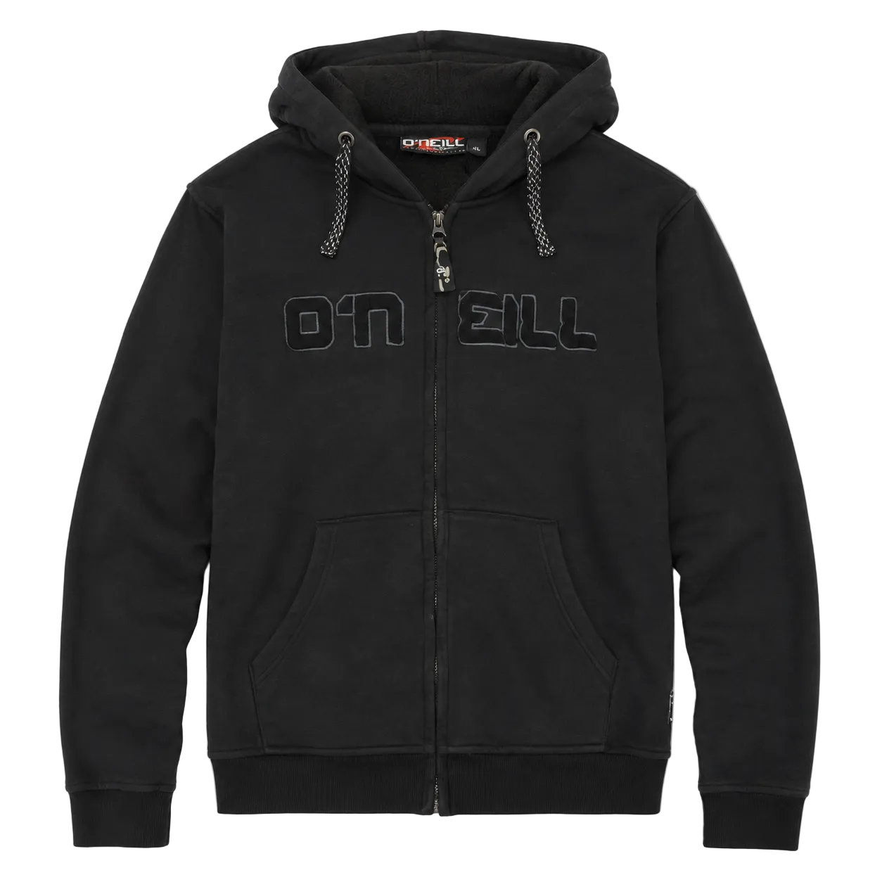 O'NEILL SPELL OUT LOGO ZIP-UP HOODIE (XL)