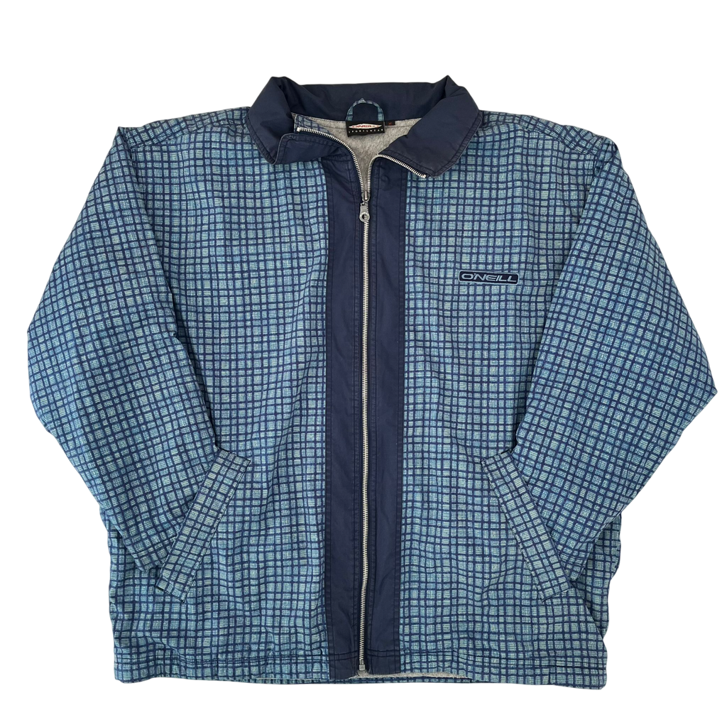 O'NEILL PATTERNED BACK PRINT FLEECE JACKET (XXL)