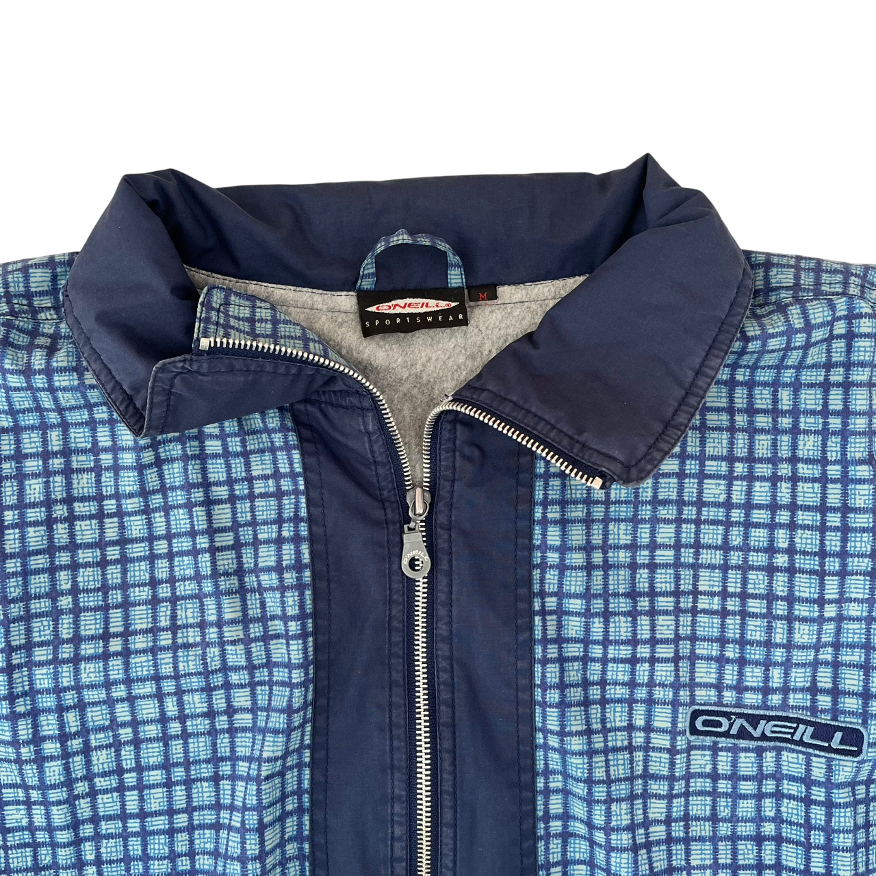 O'NEILL PATTERNED BACK PRINT FLEECE JACKET (XXL)