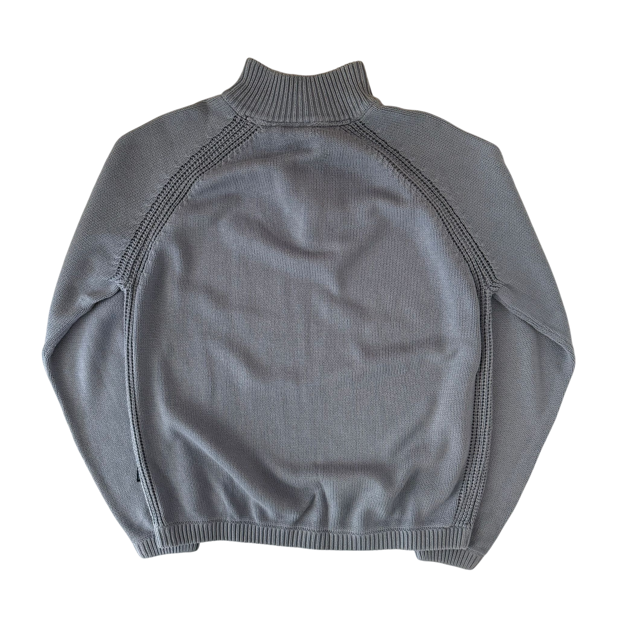 O'NEILL KNIT QUARTER ZIP SWEATER (L)